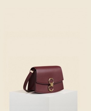 Női Cafuné Small Pendulum Crossbody Táska Piros | SAK4753FL