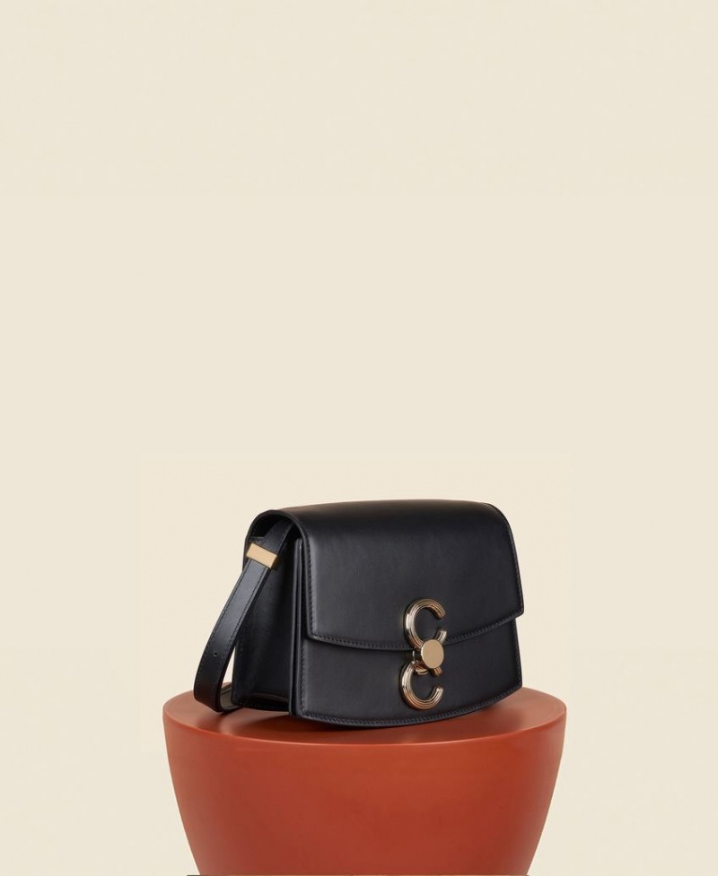 Női Cafuné Small Pendulum Crossbody Táska Fekete | RTT2759GR