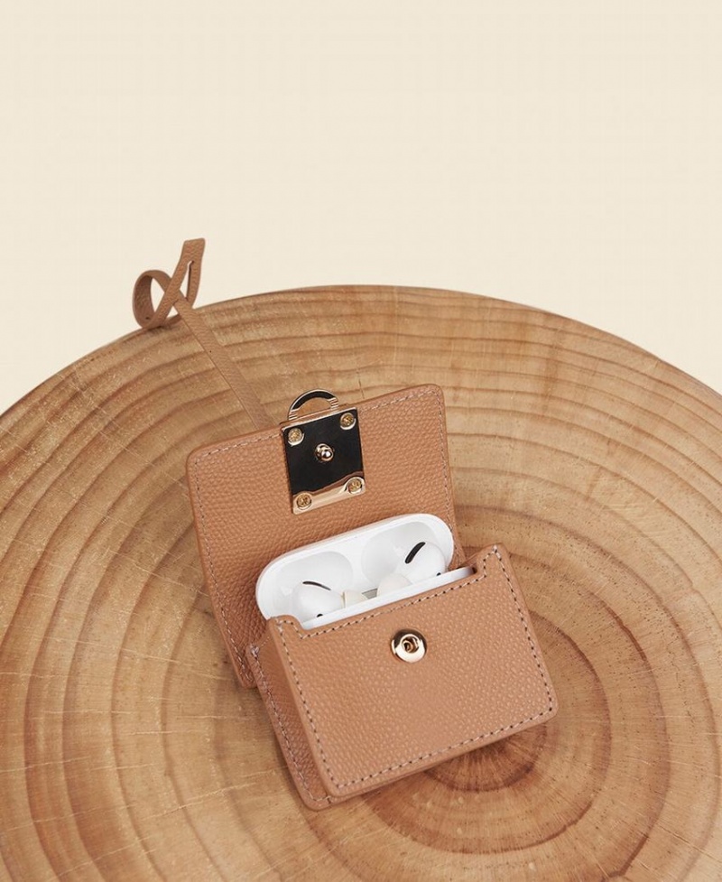 Női Cafuné Stance Pod AirPods Case Mini Táskák Barna | ZZP3588BE