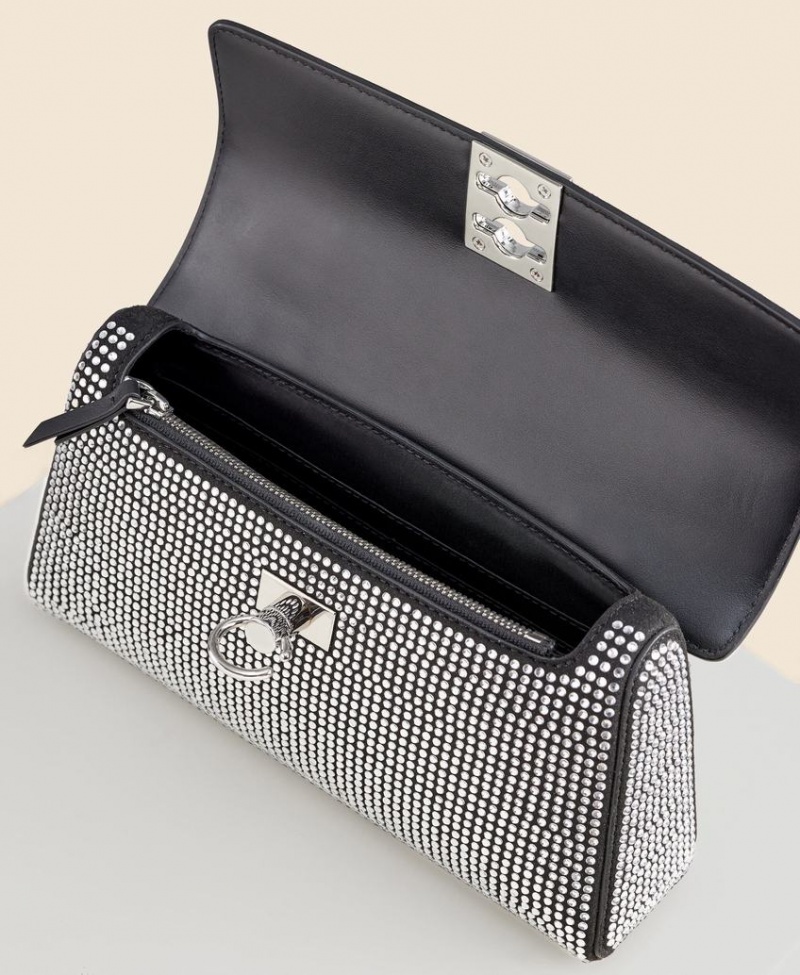 Női Cafuné Stance Wallet Crossbody Táska Fekete Fehér | GAI4694OC